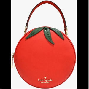 Kate Spade New York Double Mangia Tomato Small Crossbody Hand Bag
